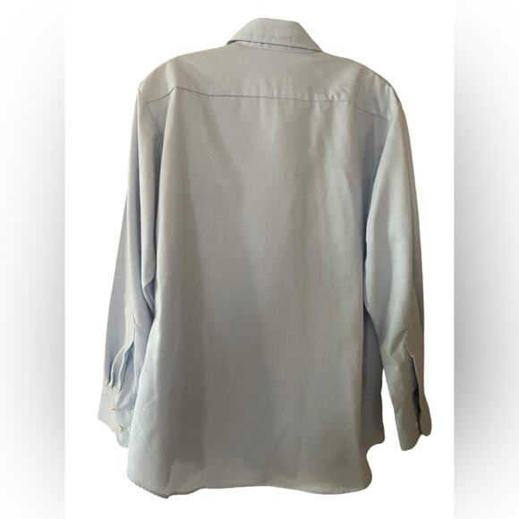 Defense Logistics Agency Shirt Men 17/32/33 Cotton Blend Military Halloween Blue - Picture 5 of 6